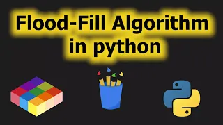 Flood Fill algorithm in python Image manipulation with pillow