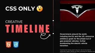 Build a Responsive Timeline with HTML CSS No JavaScript