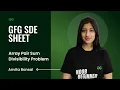 GFG SDE SHEET Conquering the SDE Role Array Pair Sum Divisibility Problem