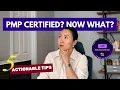 Just Passed the PMP Here are 5 things to do next