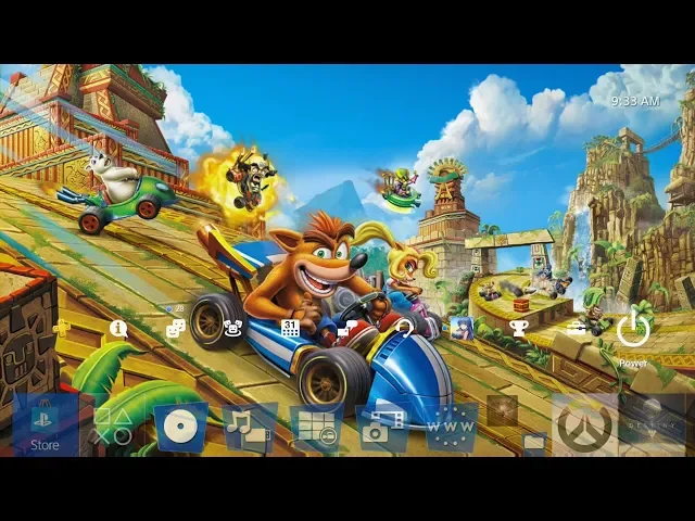 Crash Team Racing Nitro-Fueled - The Race is On Dynamic Theme PS4