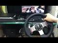 CronusMax Logitech G27 on PS4 GT Sport - smooth and synchronized