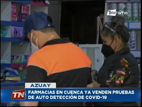 Farmacias en Cuenca ya venden pruebas de auto detección de covid-19