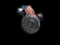 Ashtray Planet Crystal Glass Ashtray Decorated