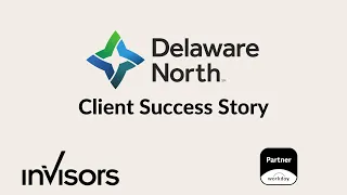 Invisors customer testimonial featuring Delaware North