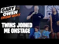 Our twins joined me onstage Best moment of 2025 for me