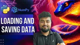 Python Tutorial for Beginners Loading and saving data Hindi
