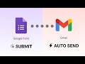 Send Gmail Automatically with Google Form Submission Easy