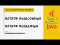 Method Overloading Method Overriding in java Important Java interview questions