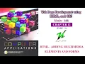 Chapter 12 Part 1 HTML - Adding multimedia elements and Forms 11th Computer Applications