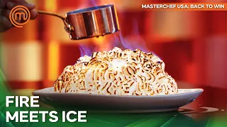 The Art of the Perfect Baked Alaska | MasterChef USA: Back to Win