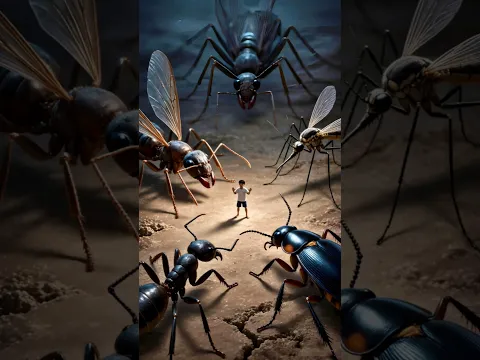 अगर इंसान चींटी जितना हो जाए 🐜😱 | What If Humans Were Ant-Sized? #shorts