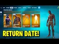 Travis Scott Return Release Date in Fortnite Item Shop August 2026