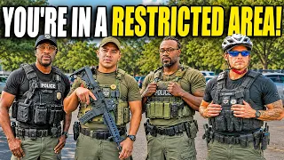 Federal Security Demands ID At Secret Government Building! Journalist Wasn't Even Trespassing!
