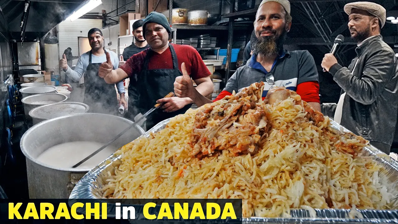 Pakistani Food in Canada   Silver Spoon, Toronto   RIS Convention Final Day   Karachi wali Biryani