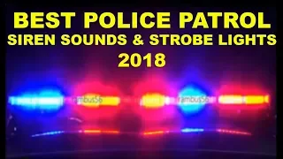 best emergency siren sounds u0026 fast strobe lights effects 2018 police car patrol ambulance firetrucks