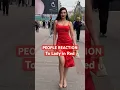 Download Lagu Lihat Bagaimana Orang Asing Bereaksi terhadap Wanita Bergaun Merah yang Menakjubkan