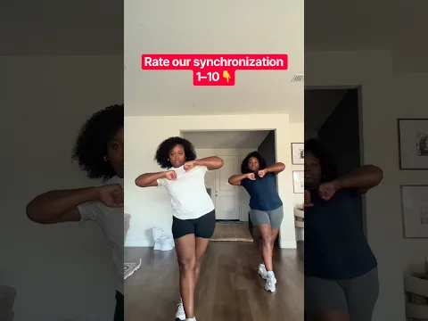How in sync was this? 👯♀️💁🏾♀️