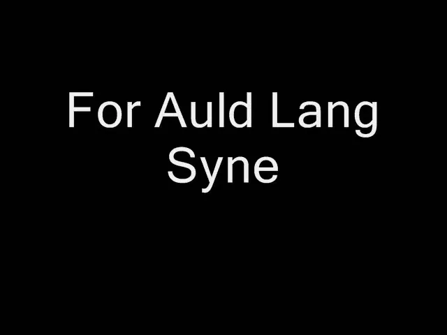 The Beach Boys - Auld Lang Syne (Lyrics)