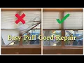 How to Fix a Broken Pull Cord