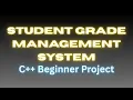 C Student Grade Management System Beginner Friendly C Project with Arrays ExcitedNuclei