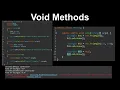 Void Methods Classes Objects - AP Computer Science A