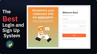 The BEST Authentication System Secure Login Signup Built with Python Tkinter