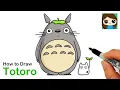 How to Draw Totoro My Neighbor Totoro