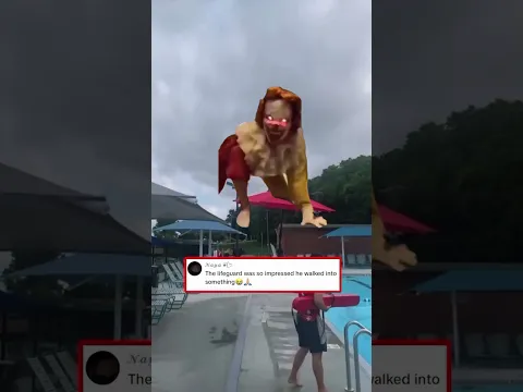 Even the lifeguard was impressed!