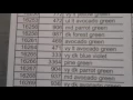 Floss Convertion Chart - D-im-en-sion to D-M-C Part 2