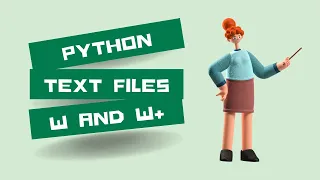 File Handling in Python - w and w mode Python Part