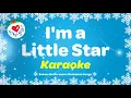 I'm a Little Star Christmas Song | Karaoke Instrumental Music