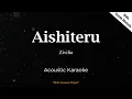 Download Lagu Aishiteru - Zivilia - Karaoke Akustik (With Guide Melody)