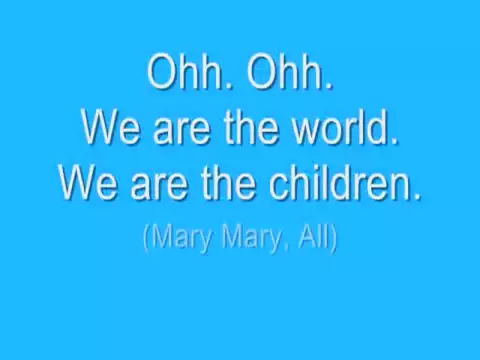 Download MP3 WE ARE THE WORLD 2010 HAITI *OFFICIAL LYRICS*