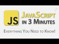 JavaScript in 3 Minutes Everything You Need to Know