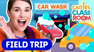 Let s Go To The Car Wash See inside a real car wash Field Trip Fun Super Simple Play