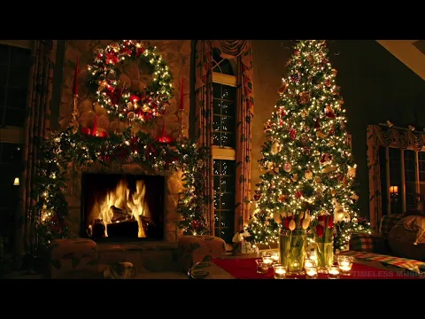 Download MP3 Top Christmas Songs Playlist 🎄 Classic Christmas Music with Fireplace 🎅🏼 Merry Christmas 2023