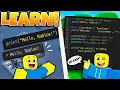 How to use print Hello World in Roblox Studio Scripting Tutorial 1
