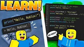 How to use print Hello World in Roblox Studio Scripting Tutorial 1