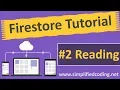Firestore Android Tutorial - Reading Data
