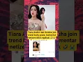 Tiara Andini dan Keisha join trend body goals, komentar netizen bikin ngakak 🤣😭#trending #shorts