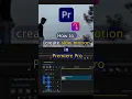 How to Create Super Slow Motion Effect in Adobe Premiere Pro