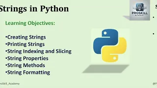 Python Strings Tutorial - Concepts Methods and Formatting