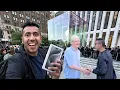 Shopping iPhone 15 Pro Max in New York Ft Tim Cook on Launch Day