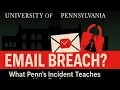 Penn email system gets hacked