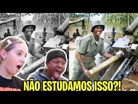 Download MP3 🇧🇷 Gringa Reage Ao “Brasil na Segunda Guerra Mundial” (A COBRA ESTÁ FUMANDO) 🥇🔥