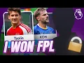 FPL CHAMPION TEAM REVEAL NO BRUNO FANTASY PREMIER LEAGUE TIPS