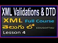 XML Validations and DTD - XML Total Course in Telugu-Lesson 4