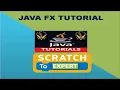 JAVA FX Tutorial