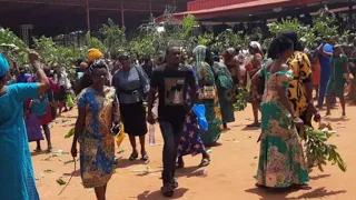 mbaka protesters hit adoration ground demanding the resignation of bishop onaga